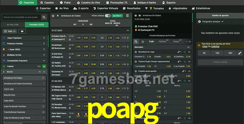 apostas esportivas